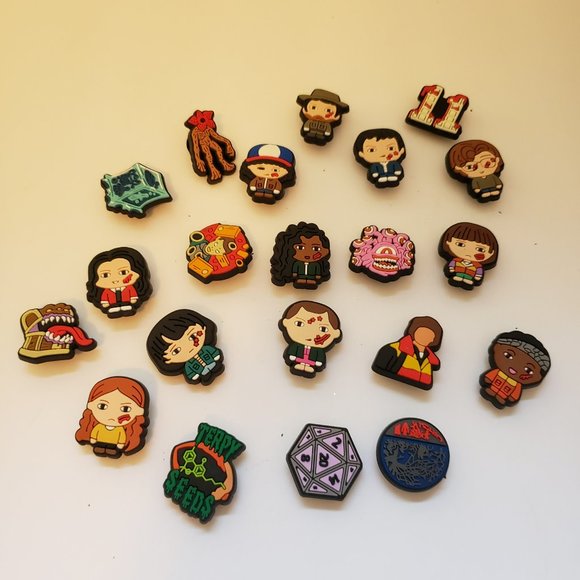 Stranger Things Croc Shoe Charm 21 Piece Lot - Picture 5 of 5